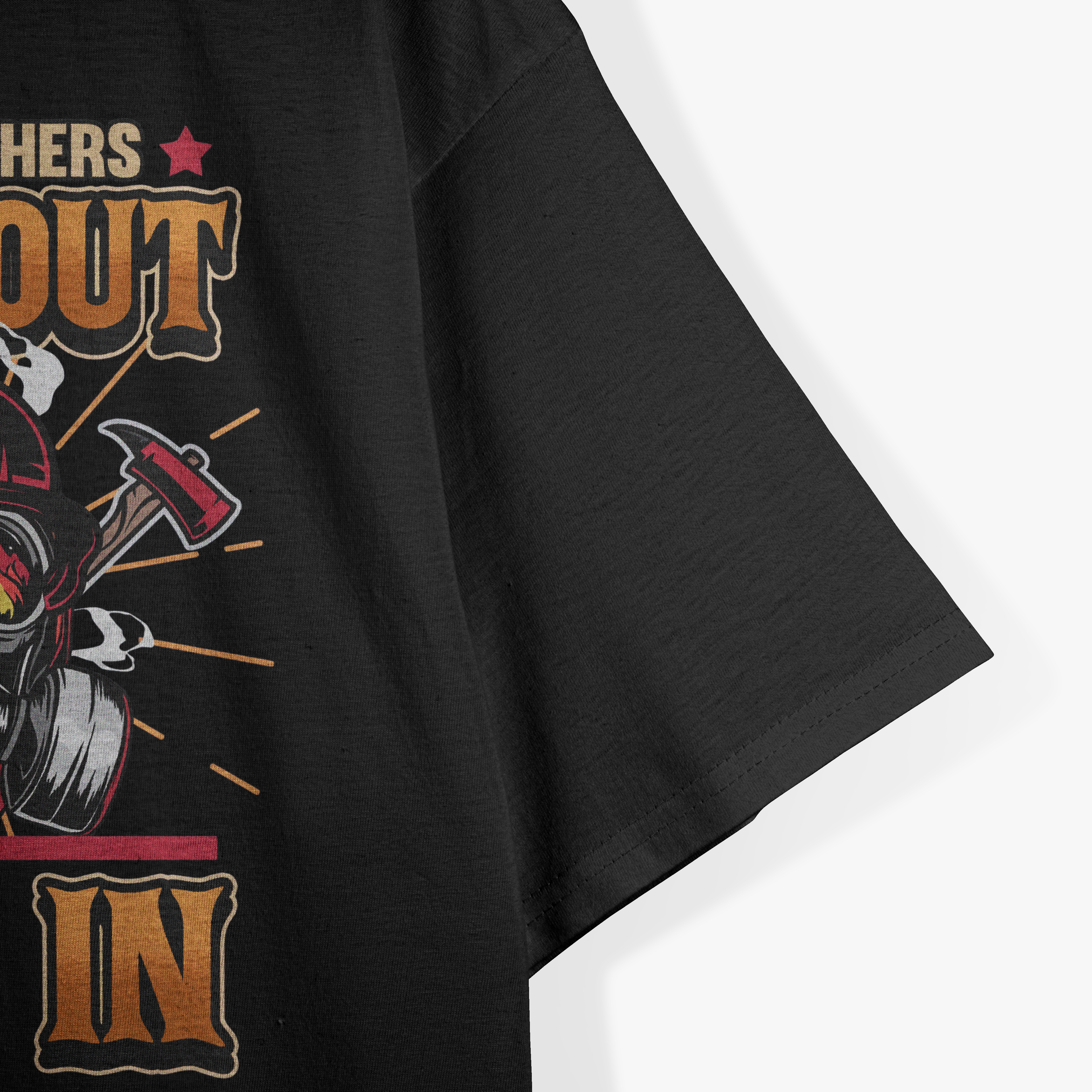 Firefighter Fire Truck Red Fireman Rescue Department T-Shirt