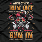 Firefighter Fire Truck Red Fireman Rescue Department T-Shirt