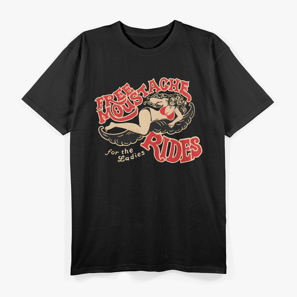 Free Moustache Rides T-Shirt