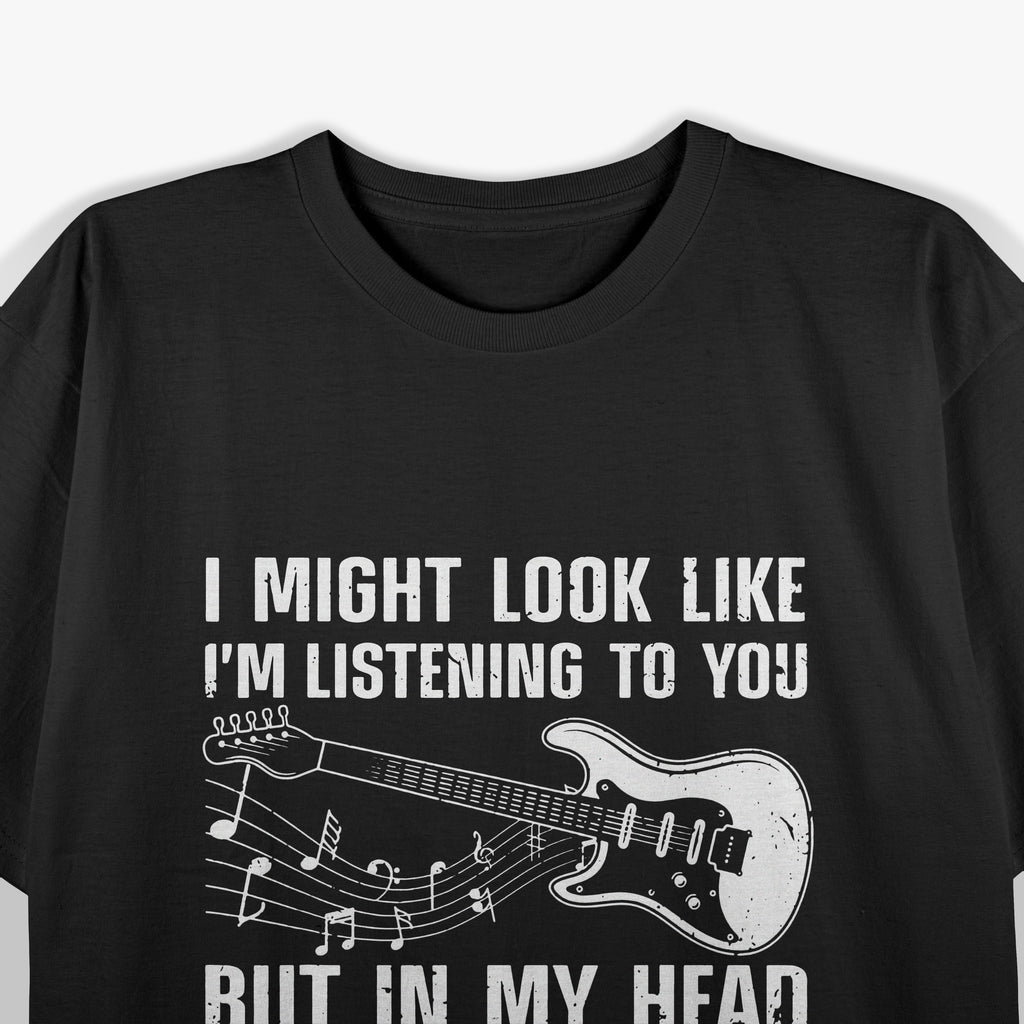 Funny Guitar Design For Men Women Guitarist T-Shirt
