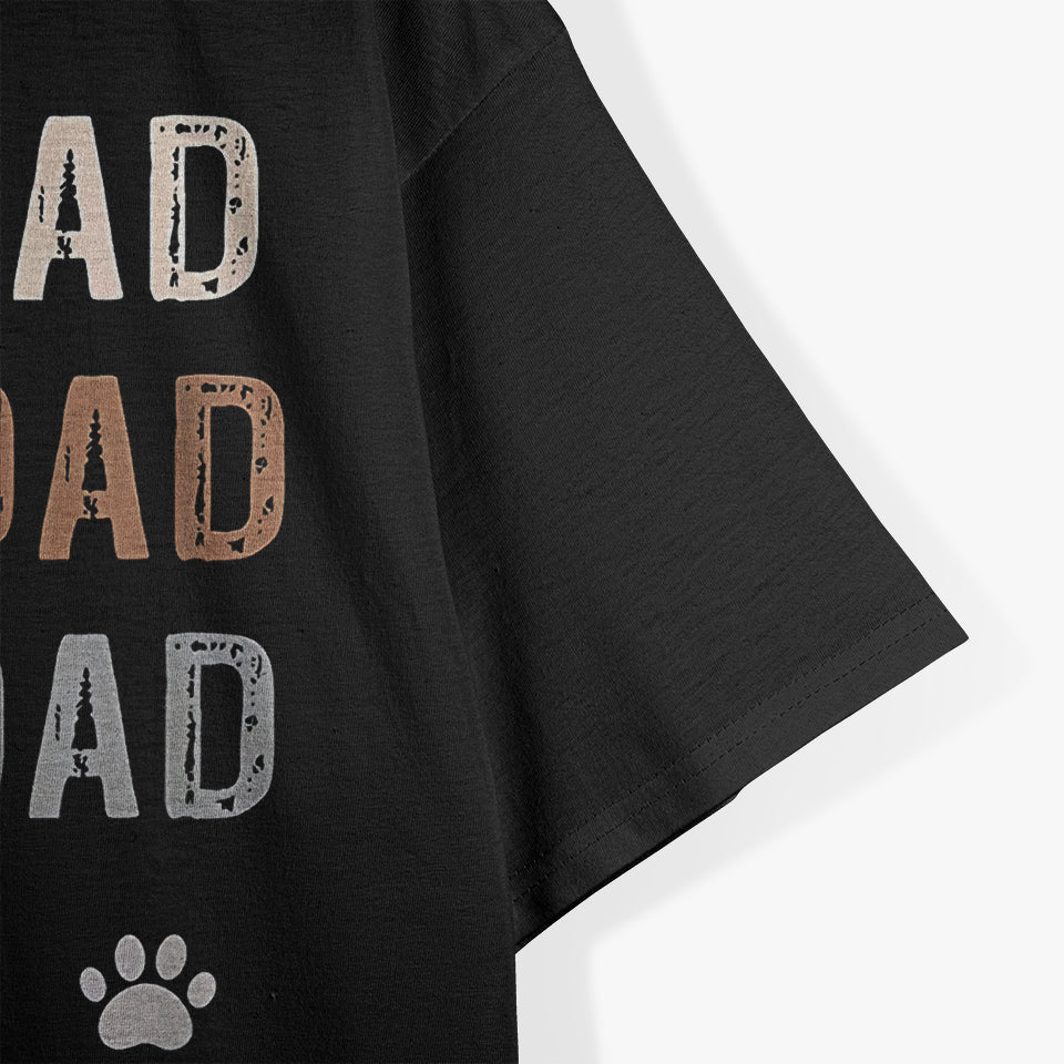 Kid, Dog, Cat Dad Design T-Shirt