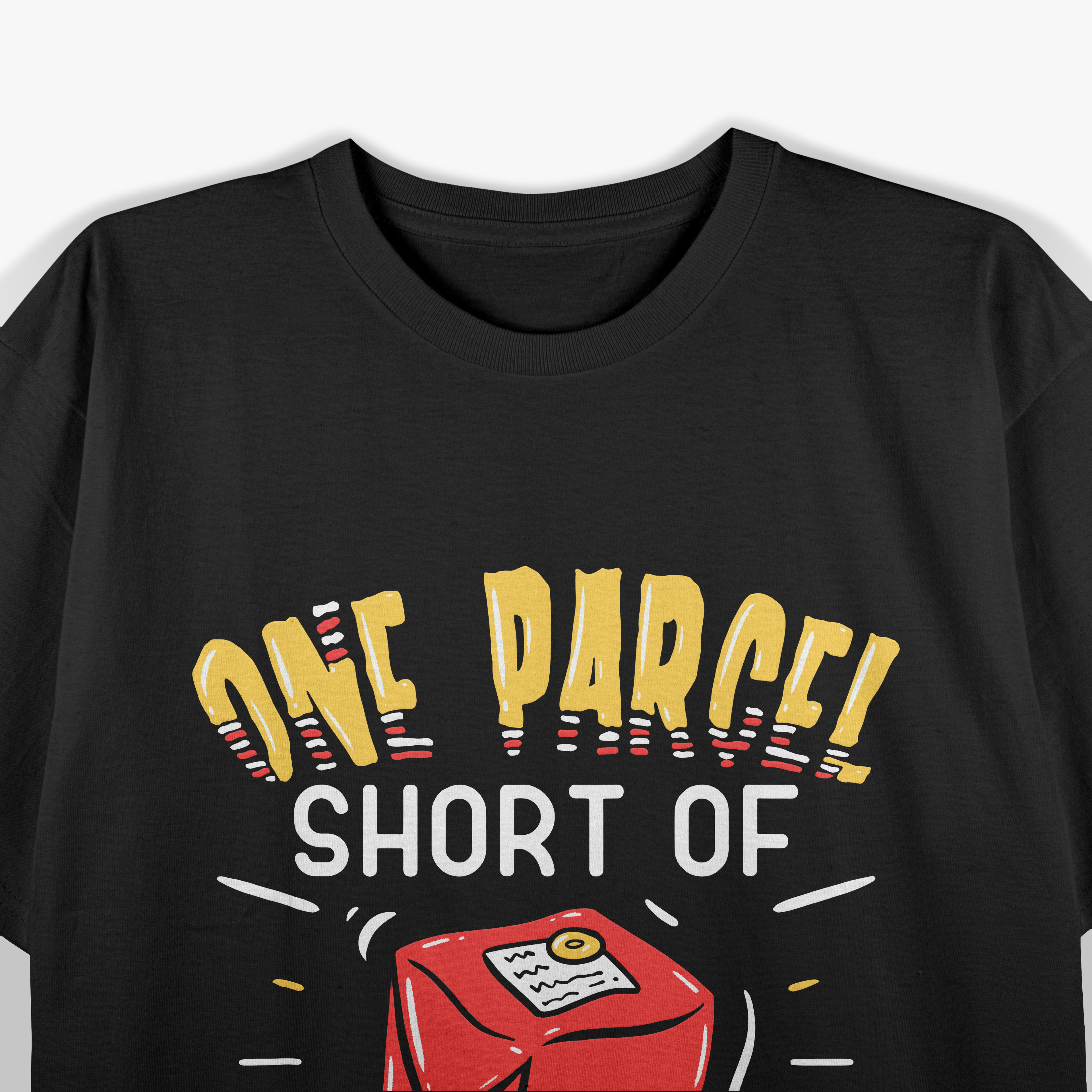 Funny Postal Worker, One Parcel T-Shirt