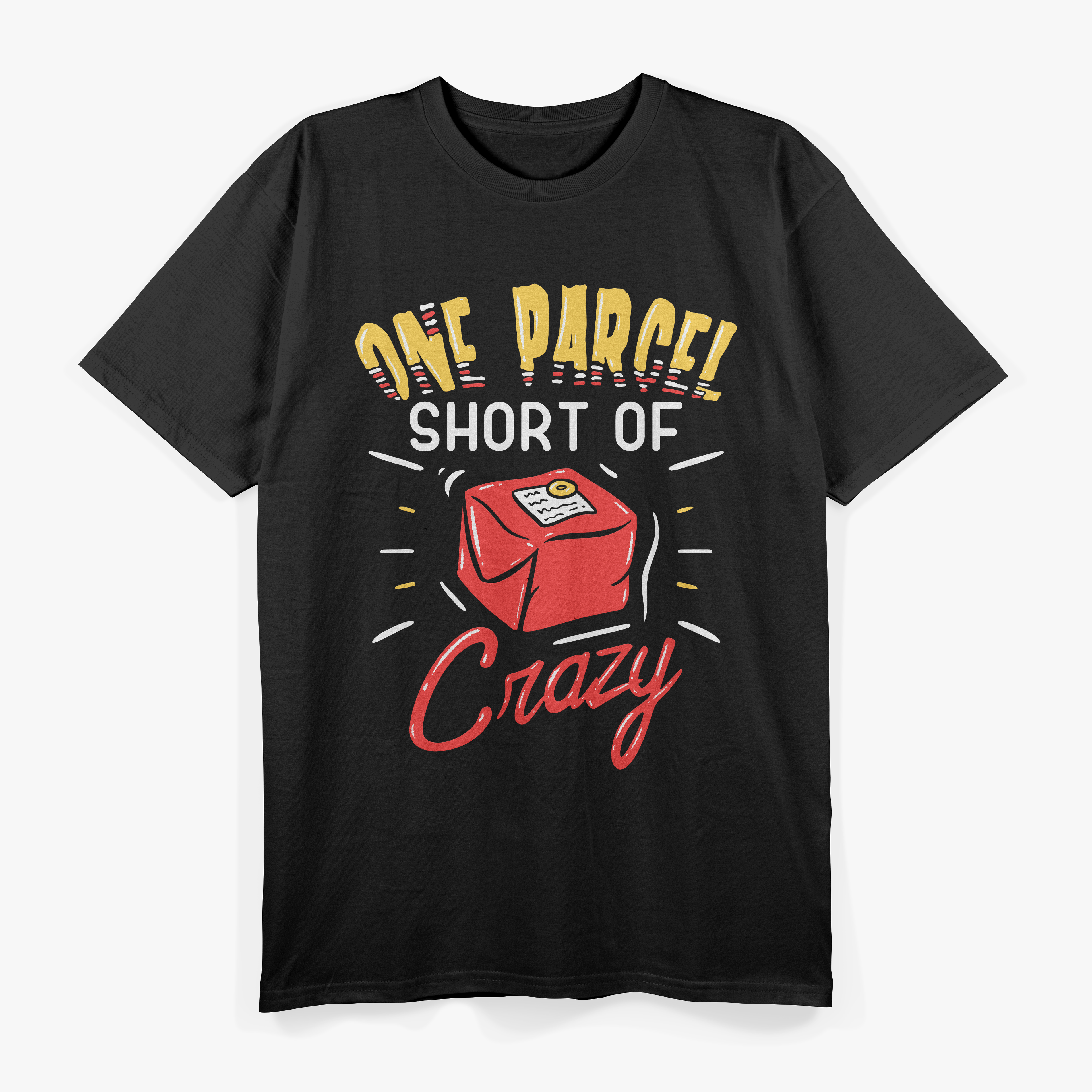 Funny Postal Worker, One Parcel T-Shirt