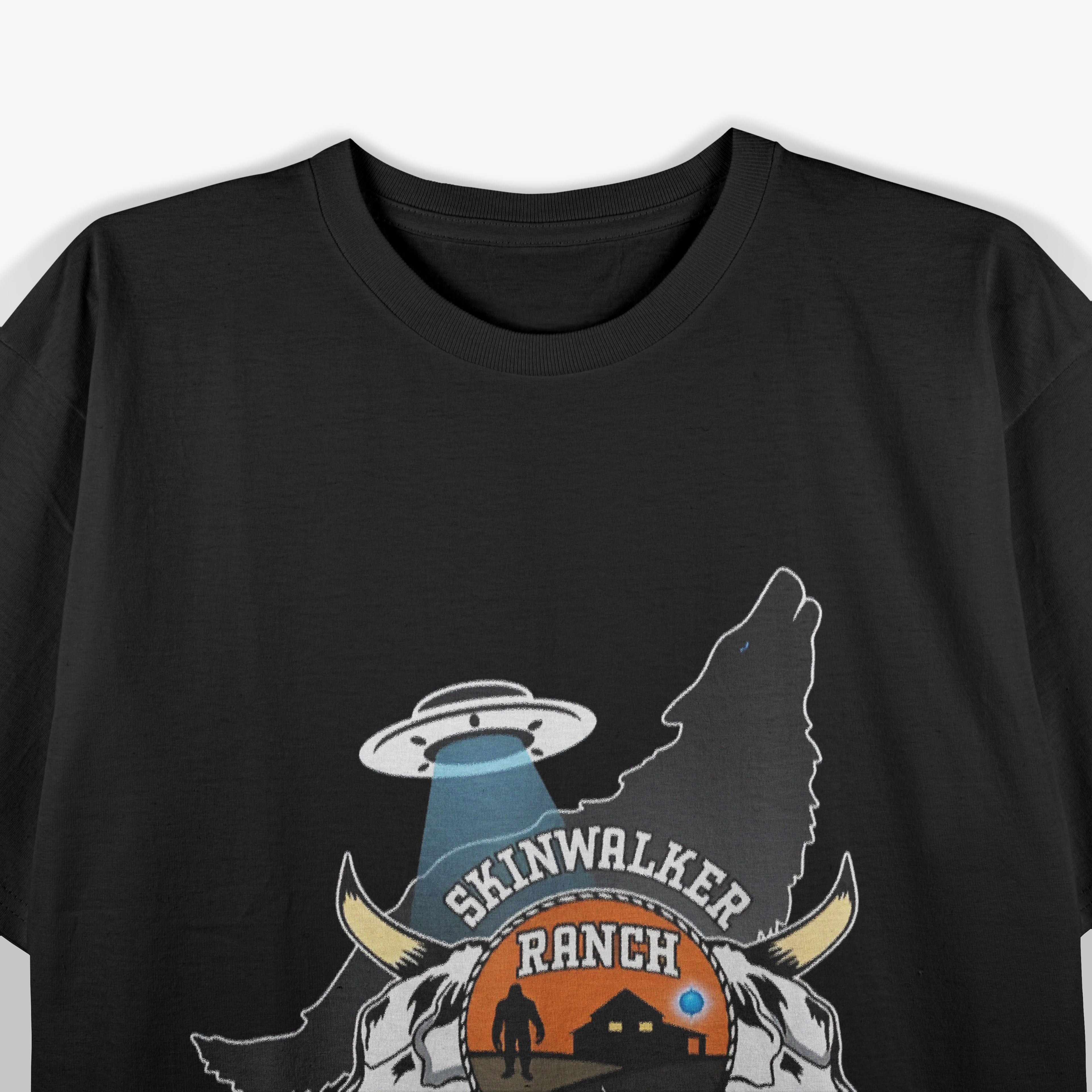 Funny Ranch Site for Paranormal UFO and Yeti Activity T-Shirt