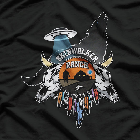 Funny Ranch Site for Paranormal UFO and Yeti Activity T-Shirt