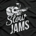 Funny Slow Jams Vintage Sloth Guitar T-Shirt