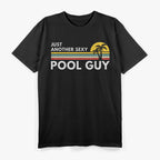 Retro Pool Guy – Funny Sexy Vacation Vibes T-Shirt