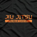 Funny Brazilian Jiu Jitsu Human Chess T-Shirt