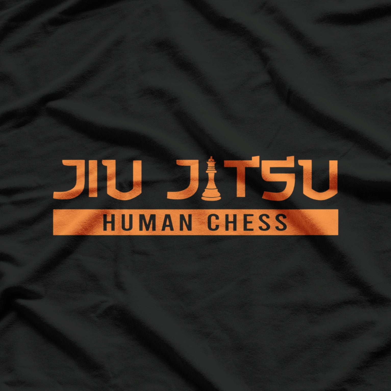 Funny Brazilian Jiu Jitsu Human Chess T-Shirt