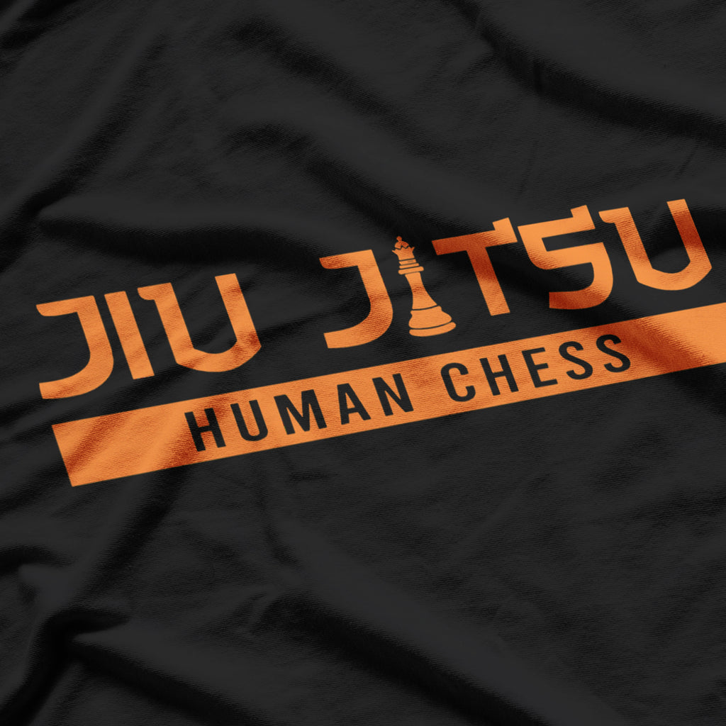 Funny Brazilian Jiu Jitsu Human Chess T-Shirt