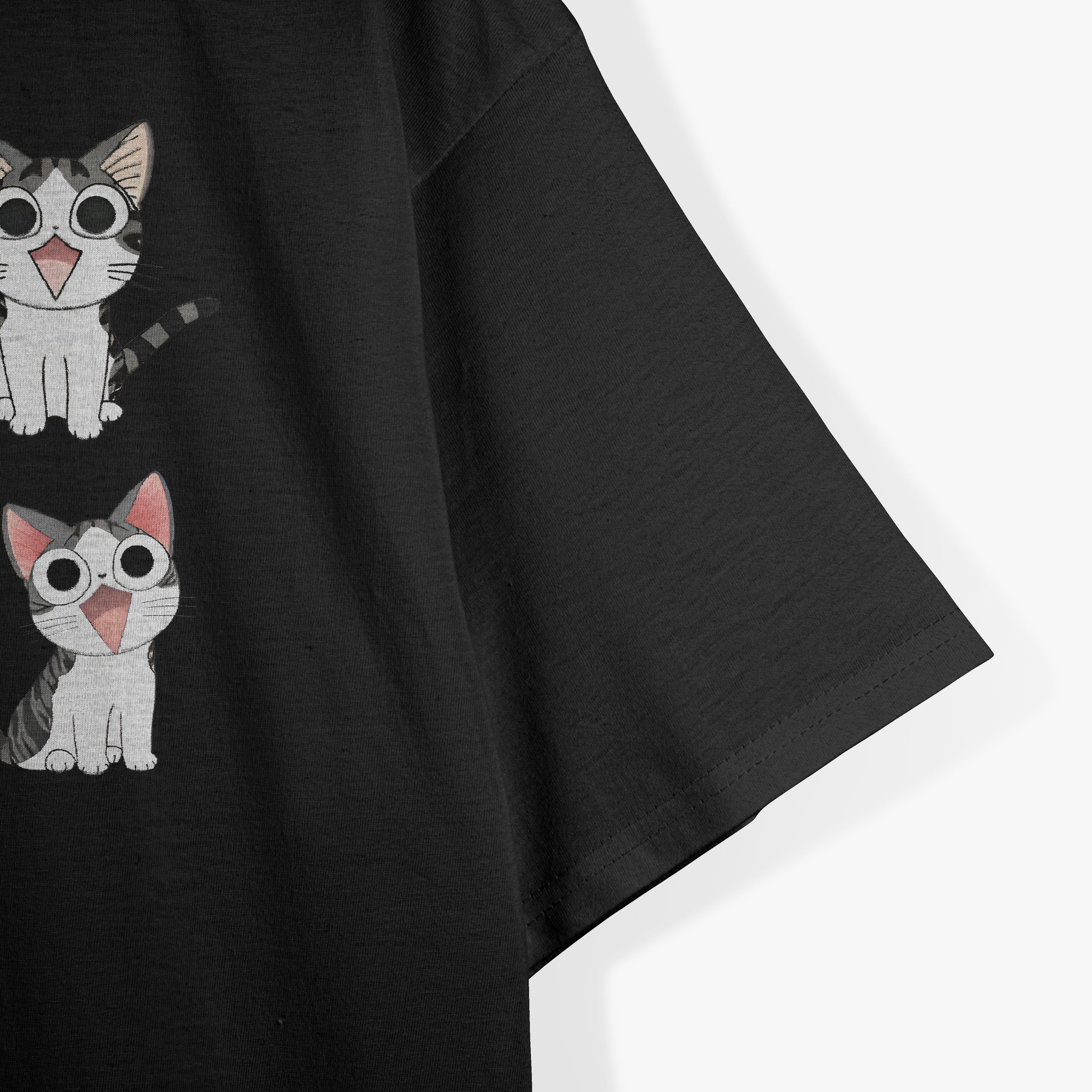 Animal Gray-White Cat T-Shirt