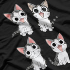 Animal Gray-White Cat T-Shirt