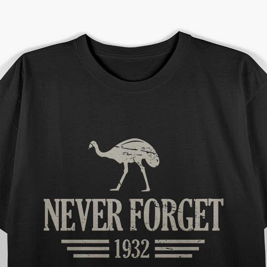 Great Emu War - Funny Australia History Prem T-Shirt