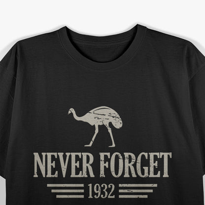 Great Emu War - Funny Australia History Prem T-Shirt