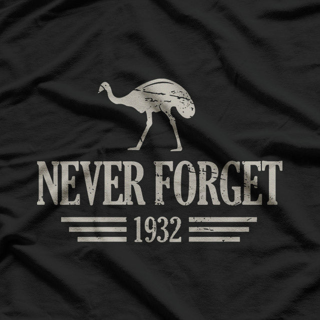 Great Emu War - Funny Australia History Prem T-Shirt