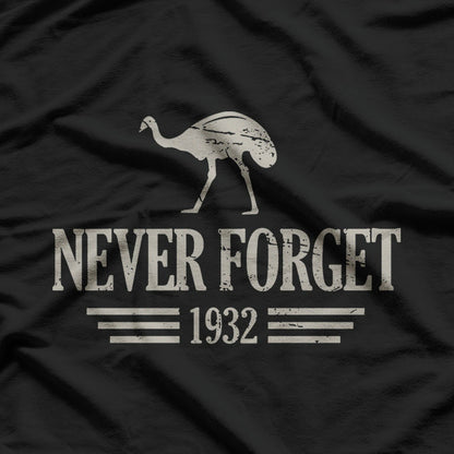 Great Emu War - Funny Australia History Prem T-Shirt