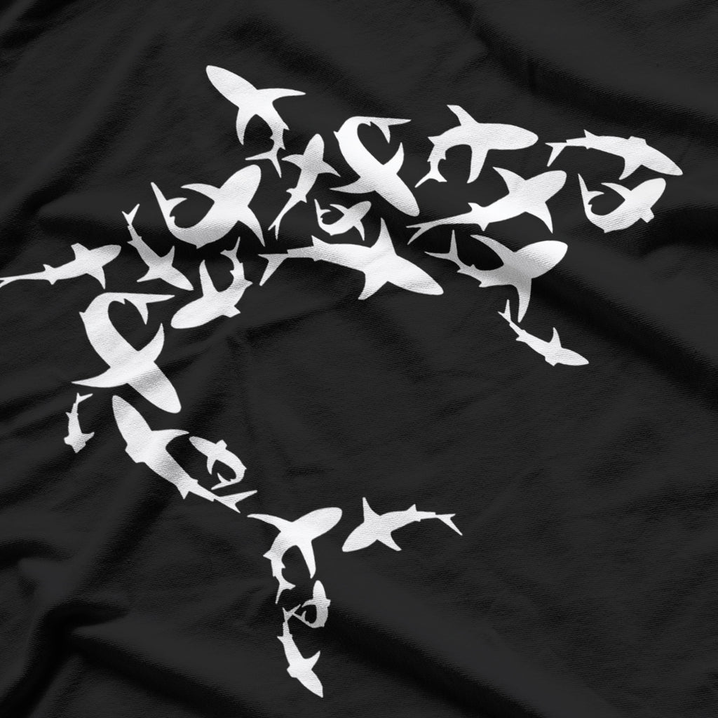 White Shark Lover Biology Animal Science T-Shirt