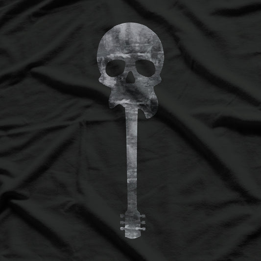 Guitar Guitar Skull Bass Guitar Bassist Musician T-Shirt