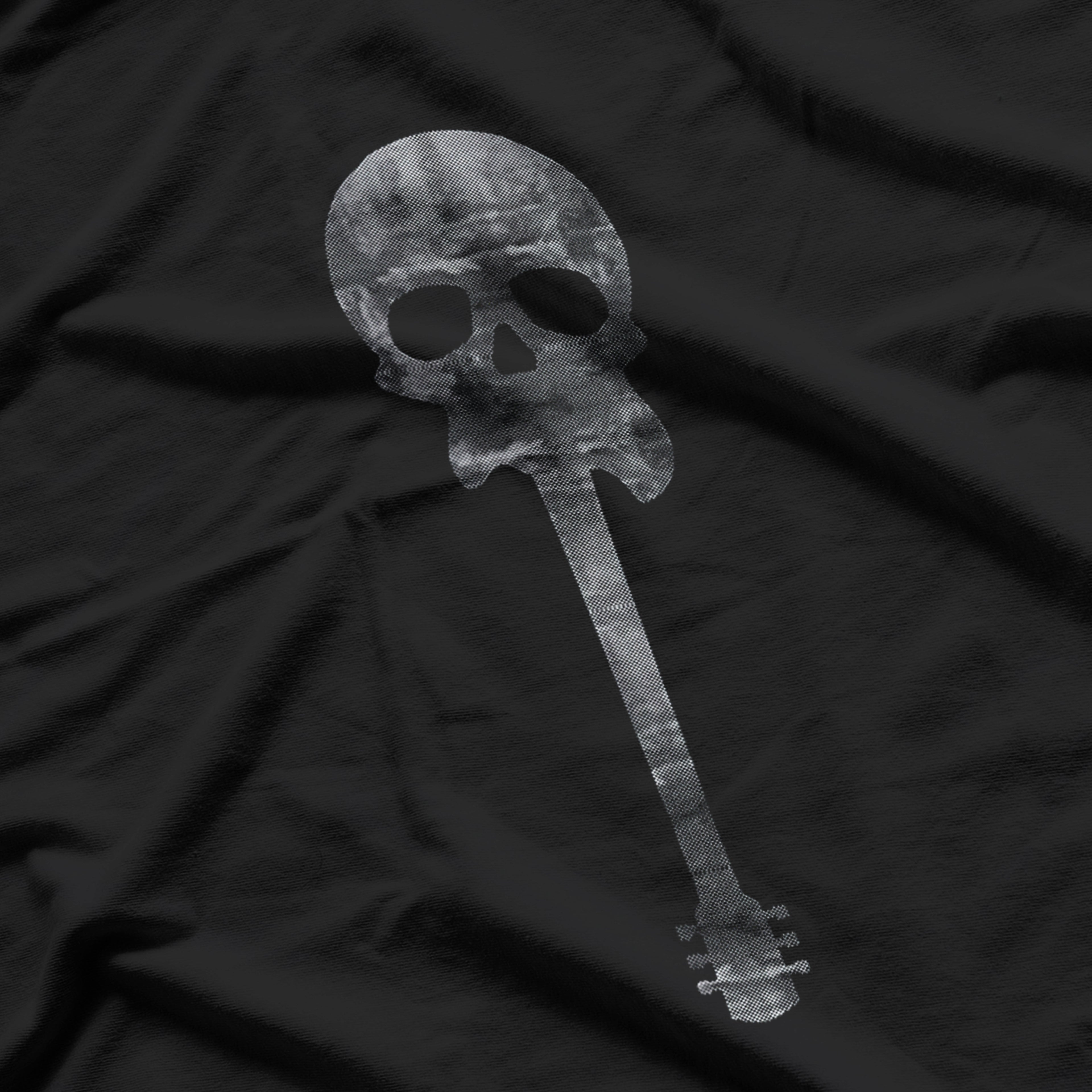 Guitar Guitar Skull Bass Guitar Bassist Musician T-Shirt