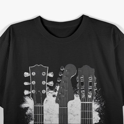 Guitar Player Gifts Rock n Roll Musician Festival Music T-Shirt