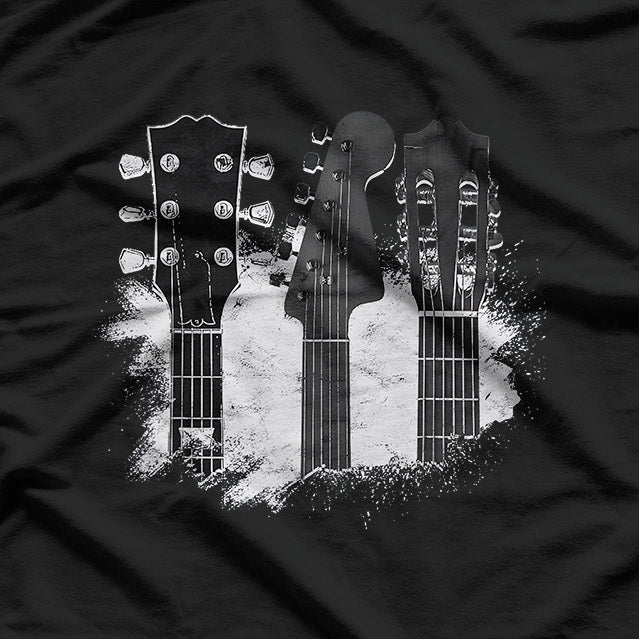 Guitar Player Gifts Rock n Roll Musician Festival Music T-Shirt