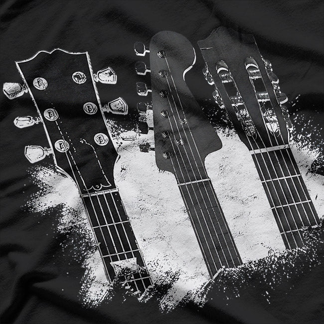 Guitar Player Gifts Rock n Roll Musician Festival Music T-Shirt