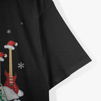 Guitar Santa Hat Christmas Tree Great Gift T-Shirt