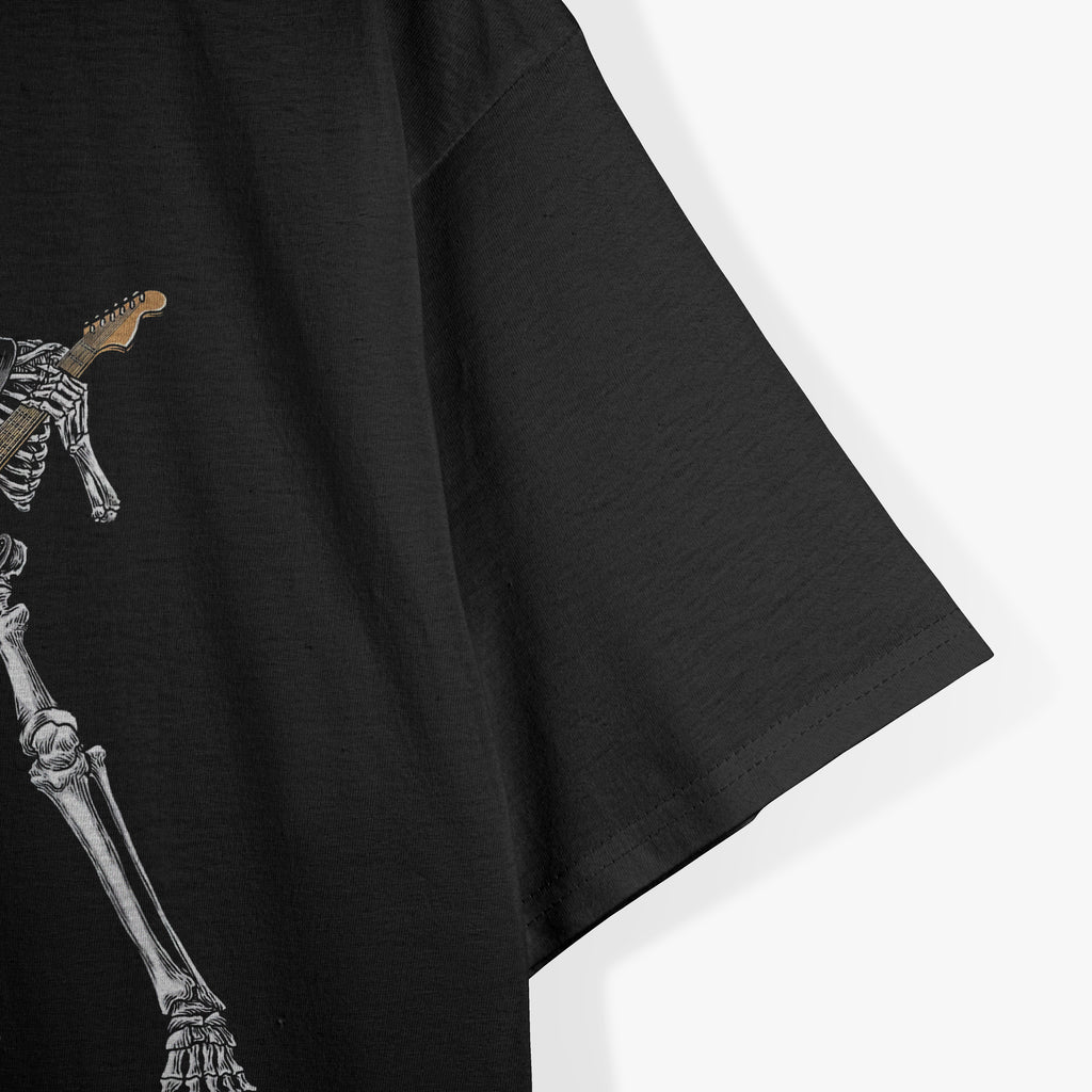 Happy Skeleton Guitar Halloween Great Gift T-Shirt