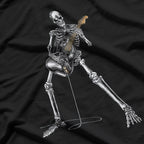 Happy Skeleton Guitar Halloween Great Gift T-Shirt