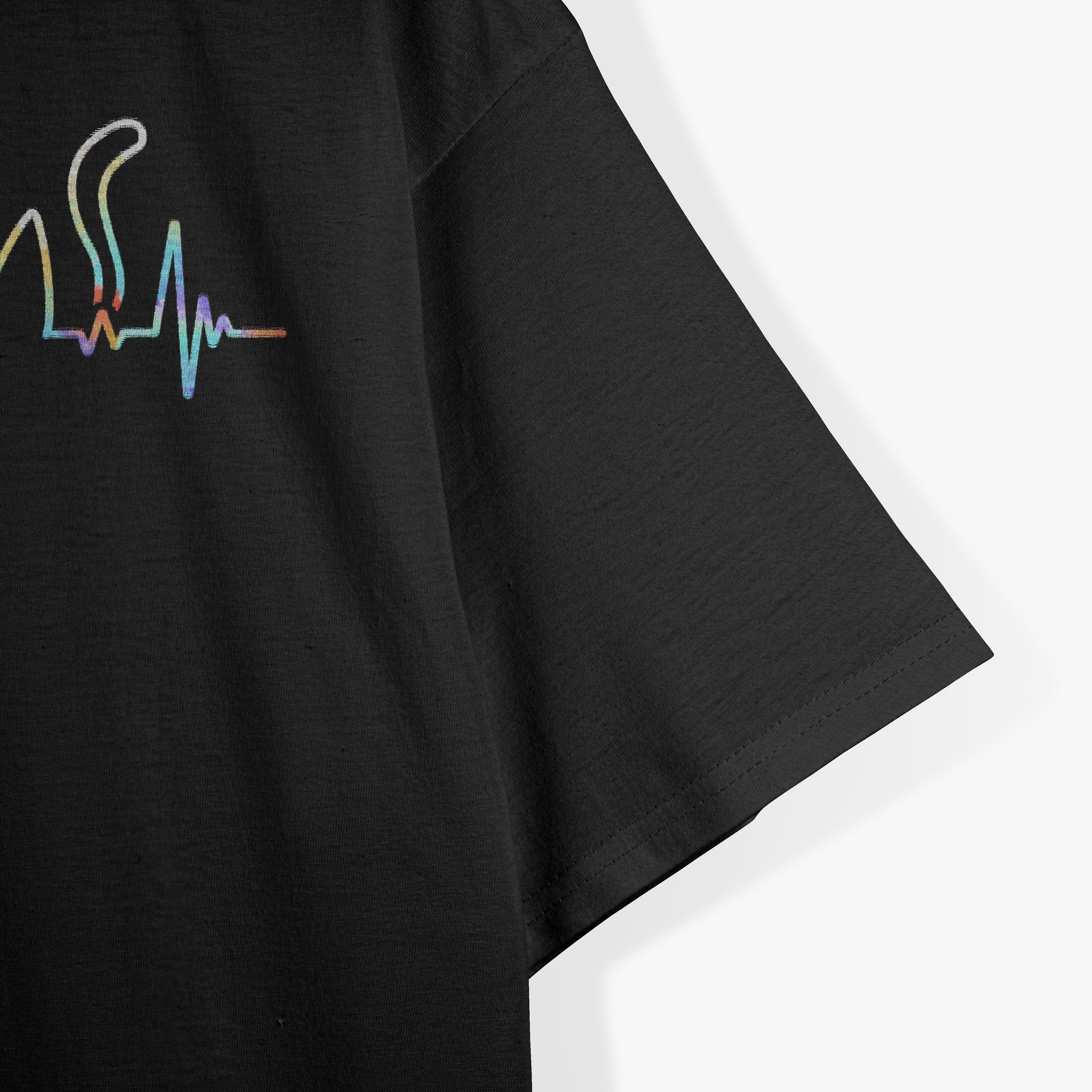 Cat Lover Cat Heartbeat Cute Cat Heartbeat T-Shirt