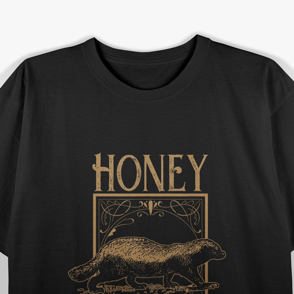 Honey Badger Is My Spirit Animal Funny Favorite Animal T-Shirt