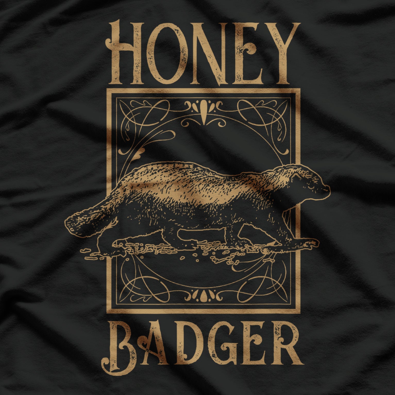 Honey Badger Is My Spirit Animal Funny Favorite Animal T-Shirt