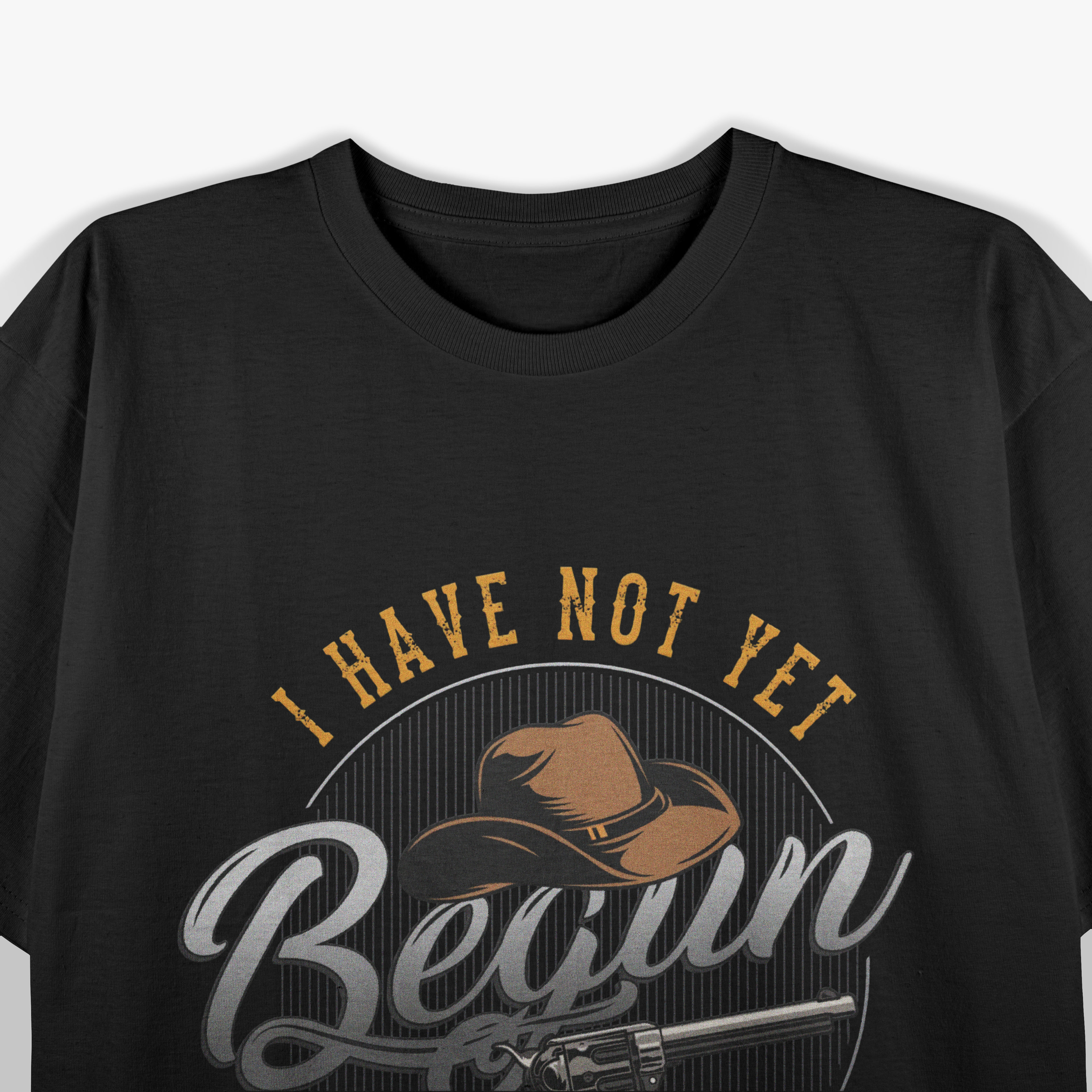 Western Movie or I Have Not Yet Begun to Defile Myself T-Shirt