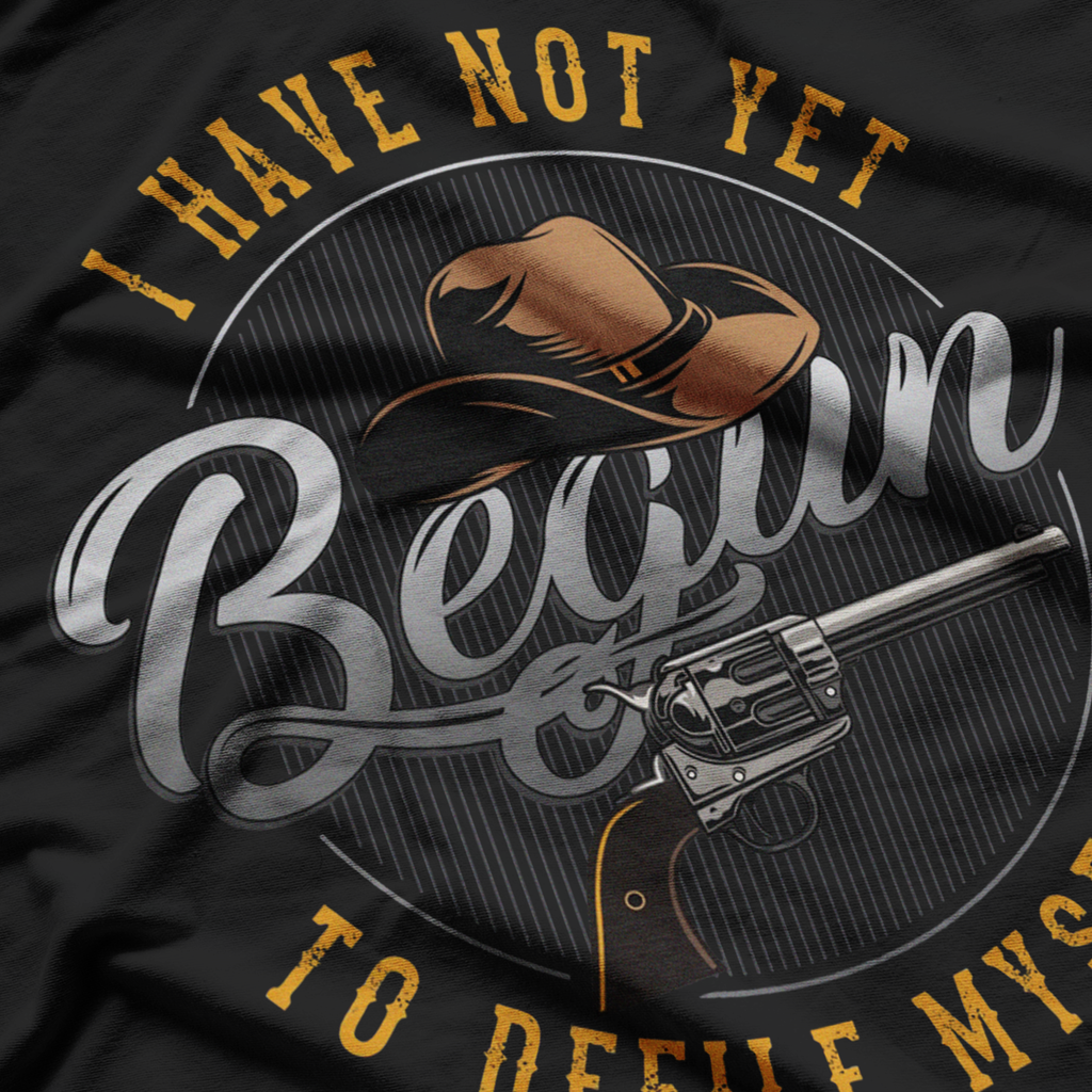 Western Movie or I Have Not Yet Begun to Defile Myself T-Shirt