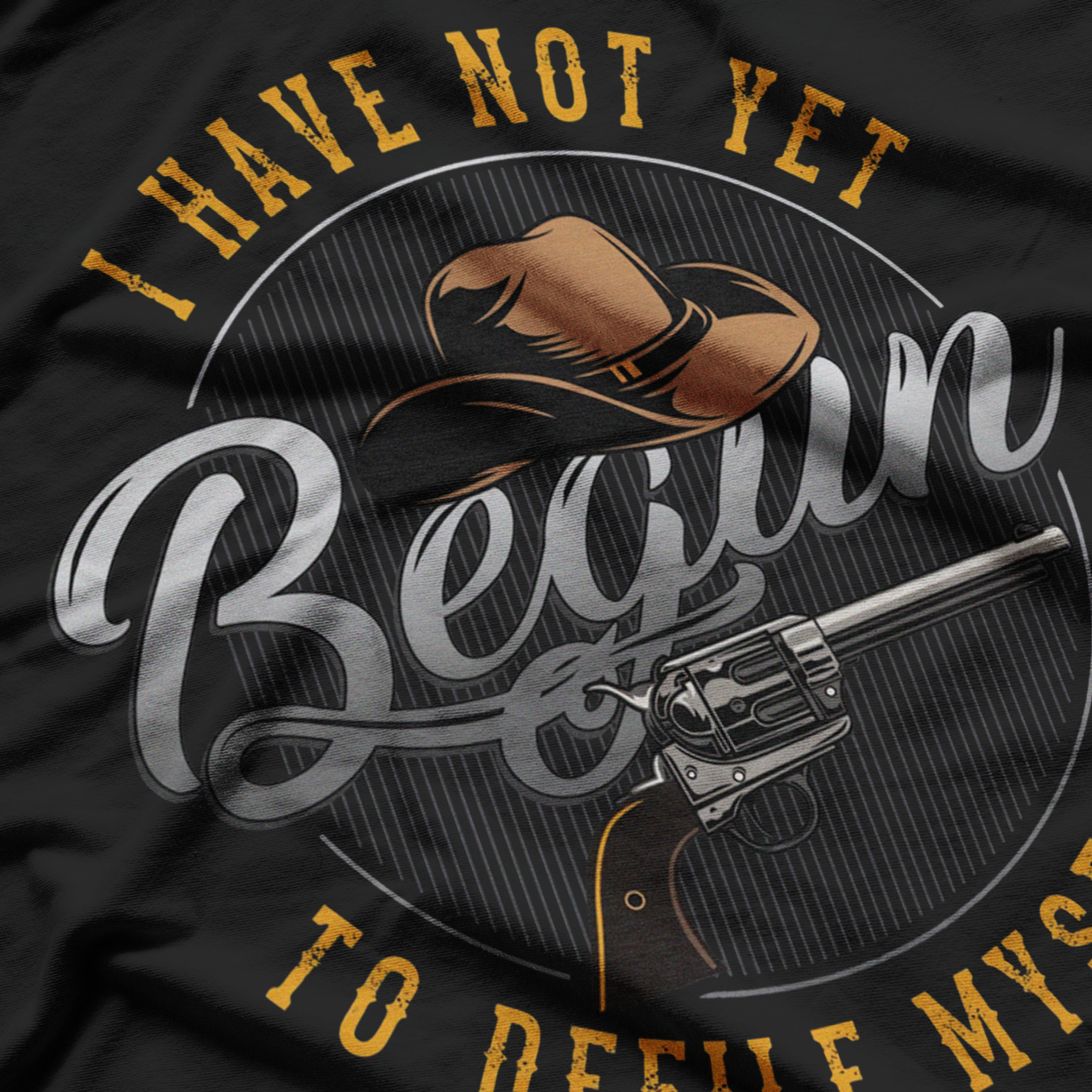 Western Movie or I Have Not Yet Begun to Defile Myself T-Shirt