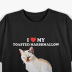 I Love My Toasted Marshmallow Flame Point Siamese Cat Kitten Men's T-Shirt
