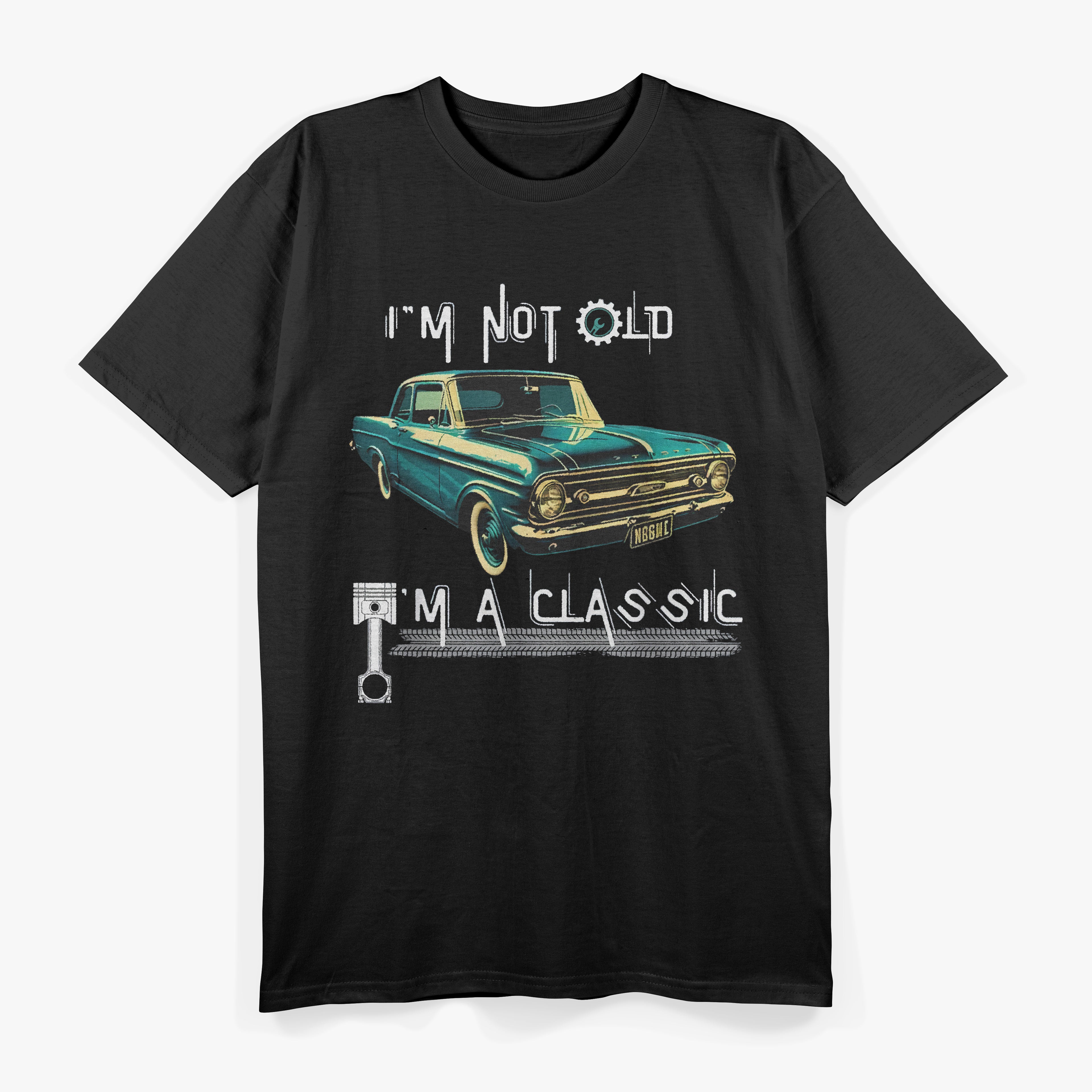 I'm Not Old I'm Classic Retro Truck Distressed T-Shirt