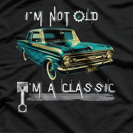 I'm Not Old I'm Classic Retro Truck Distressed T-Shirt