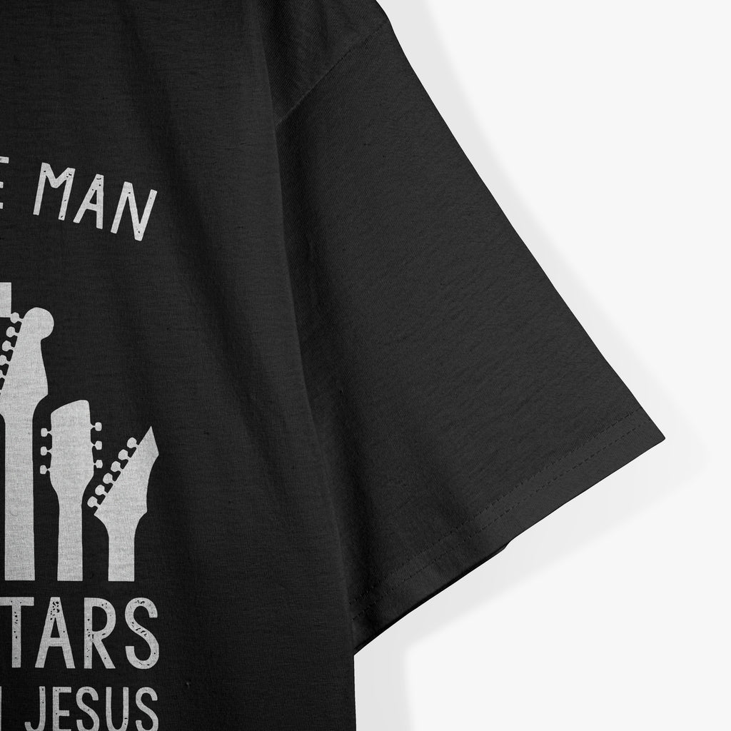I'm A Simple Man I Like Guitars Musician T-Shirt