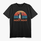 Retro Cute Penguin – Noot Noot! T-Shirt