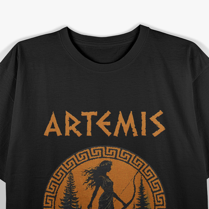 Greek Moon Goddess Artemis T-Shirt