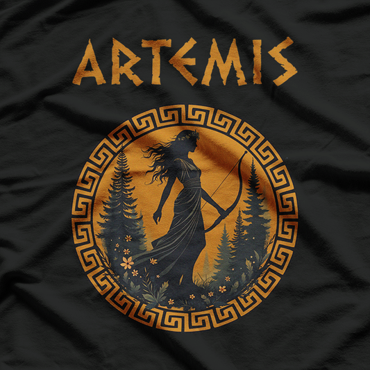Greek Moon Goddess Artemis T-Shirt