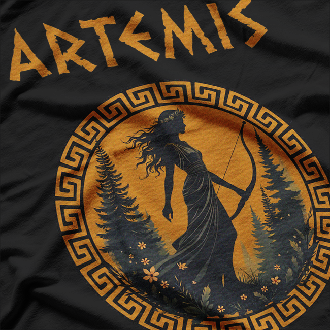 Greek Moon Goddess Artemis T-Shirt