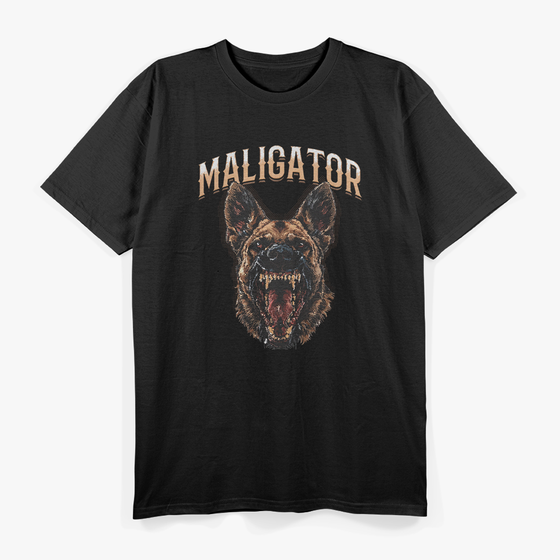 Belgian Malinois Dog Maligator Funny K9 Lover T-Shirt