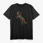 Colorful Abstract Horse Lover Art Funny Ranch Animal T-Shirt