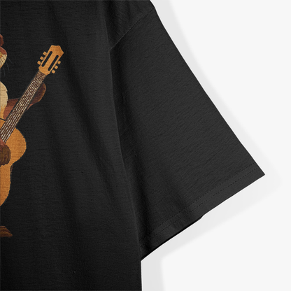 Funny Otter Playing Guitar - Rocking the River T-Shirt