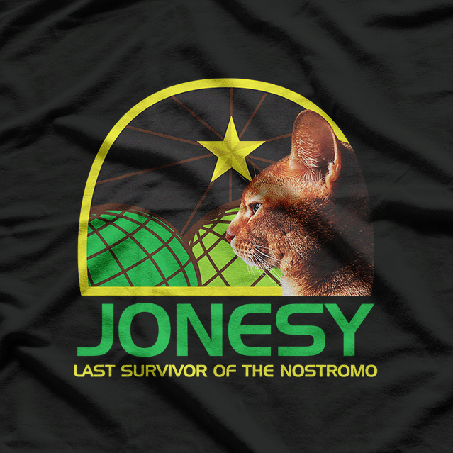 Jonesy The Last Survivor of The Nostromo Funny Cat Lover T-Shirt