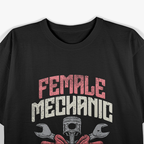 Mechanic Car Auto Girl Diesel Garage Wife Girlfriend T-Shirt