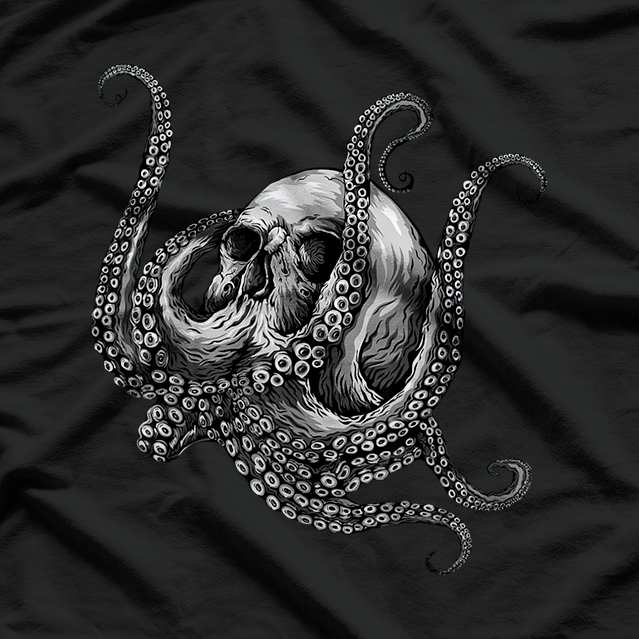 Octopus with Skull Artistic Essential T-Shirt