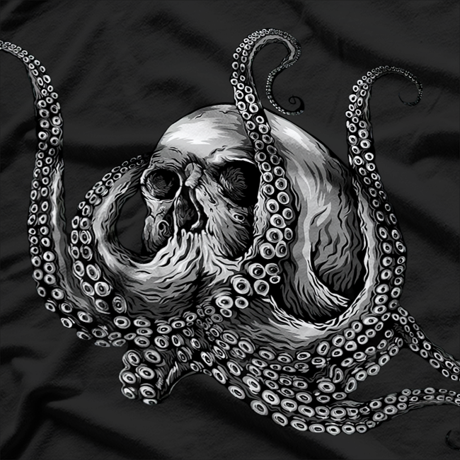 Octopus with Skull Artistic Essential T-Shirt